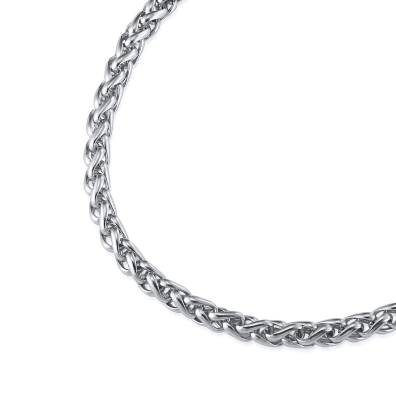 Silver Wheat Bracelet