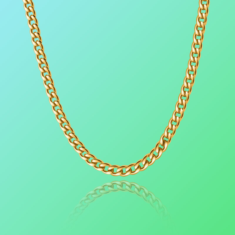 Mens Gold Cuban Chain