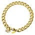 Mens Gold Cuban Bracelet 9mm