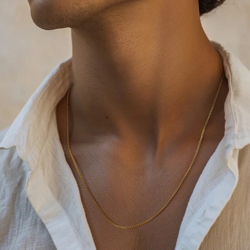 Cannes Necklace (Gold) | 925 Silver - Image 2