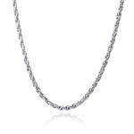 Twisted Necklace (Silver) | 5mm Width