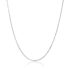 Thin Silver Necklace Chain Bamboo