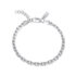 Silver Anchor Bracelet 5mm