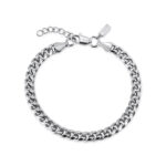 Cuban Bracelet (Silver) | Capri | 6mm Width