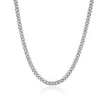 Cuban Necklace (Silver) | Capri | 6mm Width