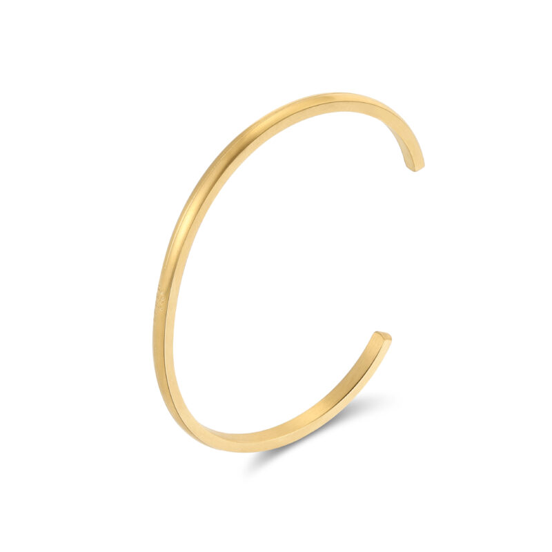 Gold Cuff Bangle