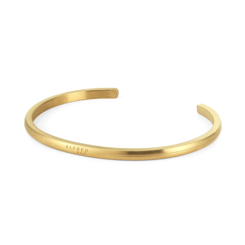 Gold Cuff Bangle