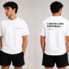 Men's White Football T-Shirt
